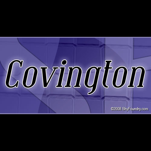 SF Covington font